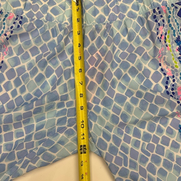 Lilly Pulitzer Bal Harbour Hidden Treasure Gem Wide Leg Pant Sz M 006335 99920B - Picture 5 of 6